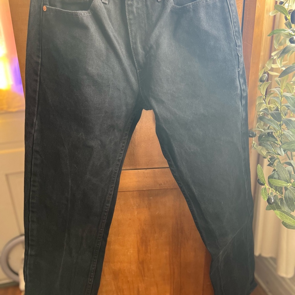 Levi's Men's Dark Blue Straight Jeans